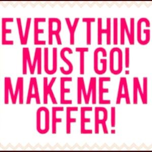 Accepting reasonable offers !!!